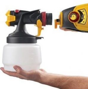 what is the size of the handheld paint sprayer